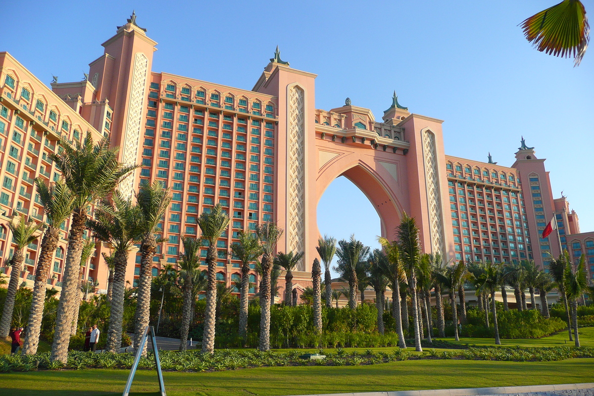 รูปถ่าย สหรัฐอาหรับเอมิเรตส์(United Arab Emirates) ดูไบ(Dubai) ปาล์มจุมัยเราะห์(Palm Jumeirah) 2009-01 38