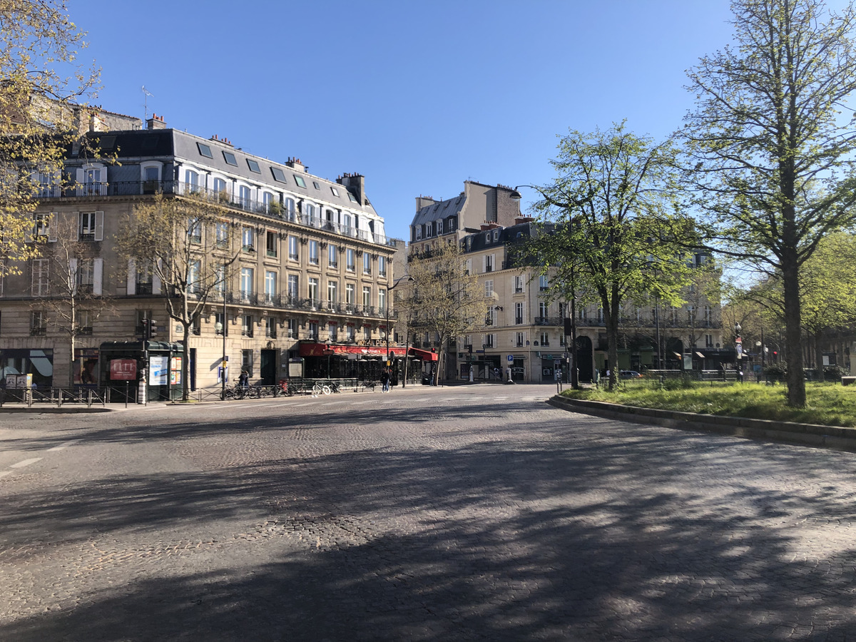 รูปถ่าย ฝรั่งเศส(France) ปารีสช่วงล็อกดาวน์(Paris lockdown) 2020-04 255