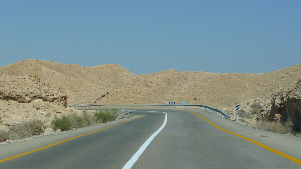 รูปถ่าย อิสราเอล(Israel) ถนนจากอาราดไปทะเลเดดซี(Arad to Dead Sea road) 2007-06 6