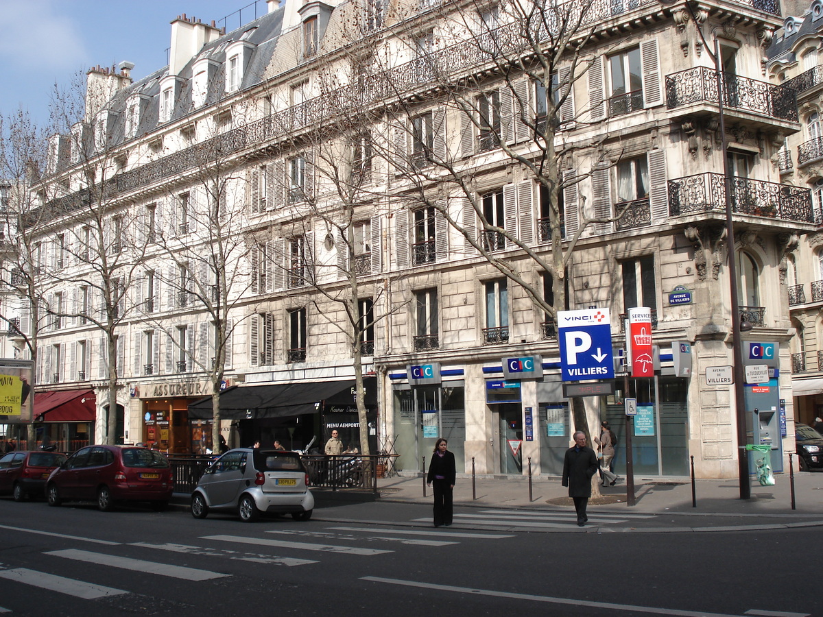 รูปถ่าย ฝรั่งเศส(France) ปารีส(Paris) คุ้มที่ 17 (17th Arrondissement) ถนนกูร์แซล(Boulevard de Courcelles) 2006-03 28