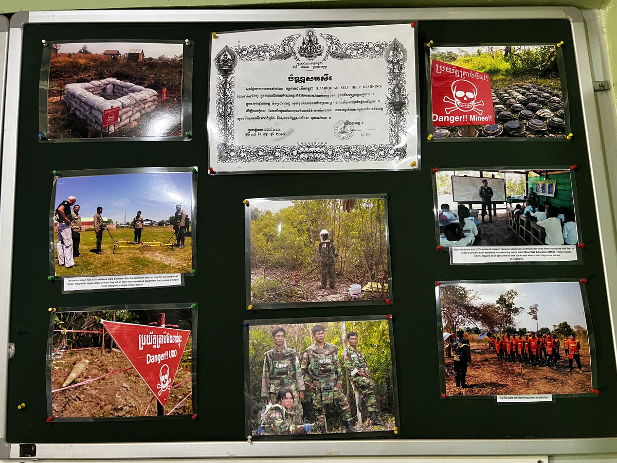 รูปถ่าย กัมพูชา(Cambodia) เสียมราฐ(Siem Reap) พิพิธภัณฑ์กับระเบิดกัมพูชา(Cambodia Landmine Museum) 2023-01 14