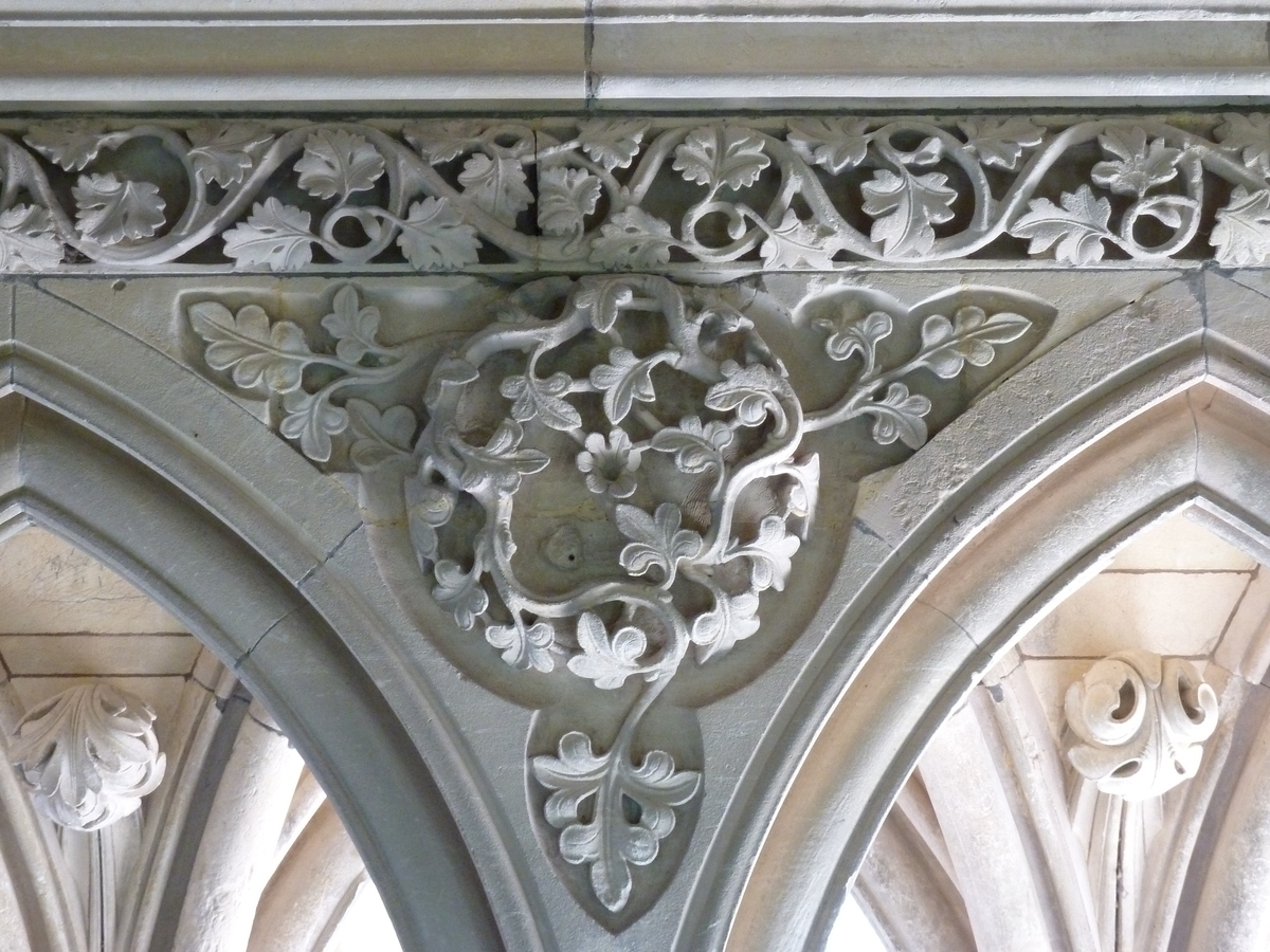 รูปถ่าย ฝรั่งเศส(France) มงแซ็งมีแชล(Mont St Michel) ระเบียงคดแอบบีมงแซ็งมีแชล(Mont St Michel Abbey Cloister) 2010-04 68