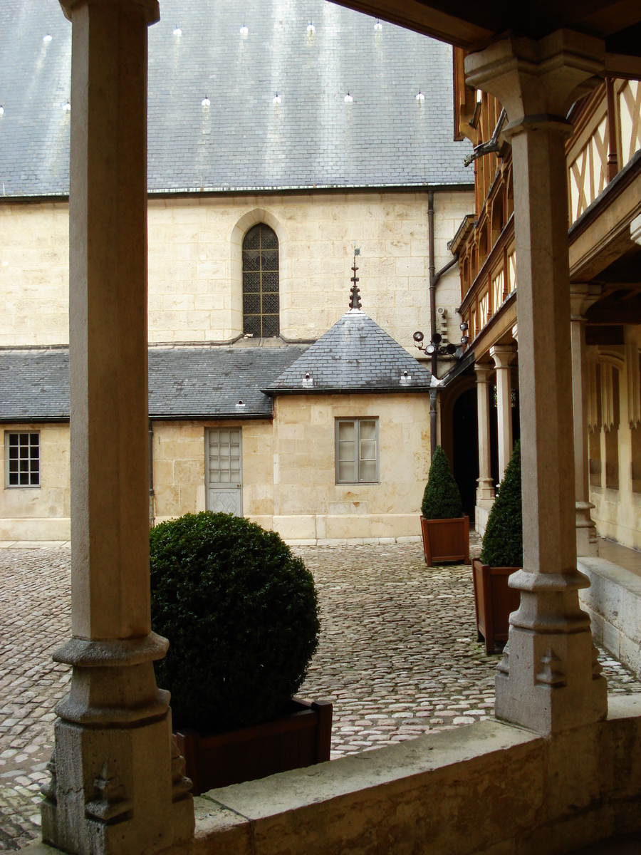 รูปถ่าย ฝรั่งเศส(France) โบนเนอ(Beaune) โรงพยาบาลเก่าโบน (ออสปิสเดอโบน)(Hospices de Beaune) 2007-01 29