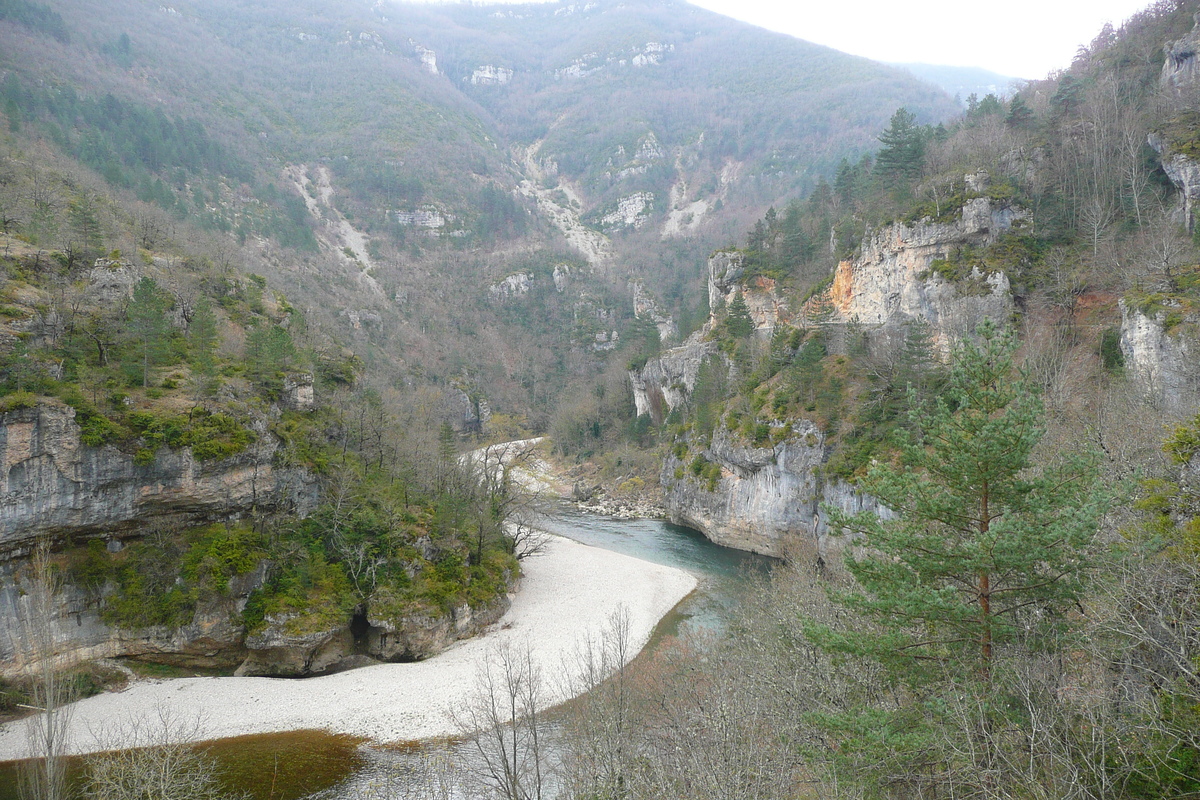 รูปถ่าย ฝรั่งเศส(France) หุบผาชันตาร์น(Gorges du Tarn) 2008-04 5