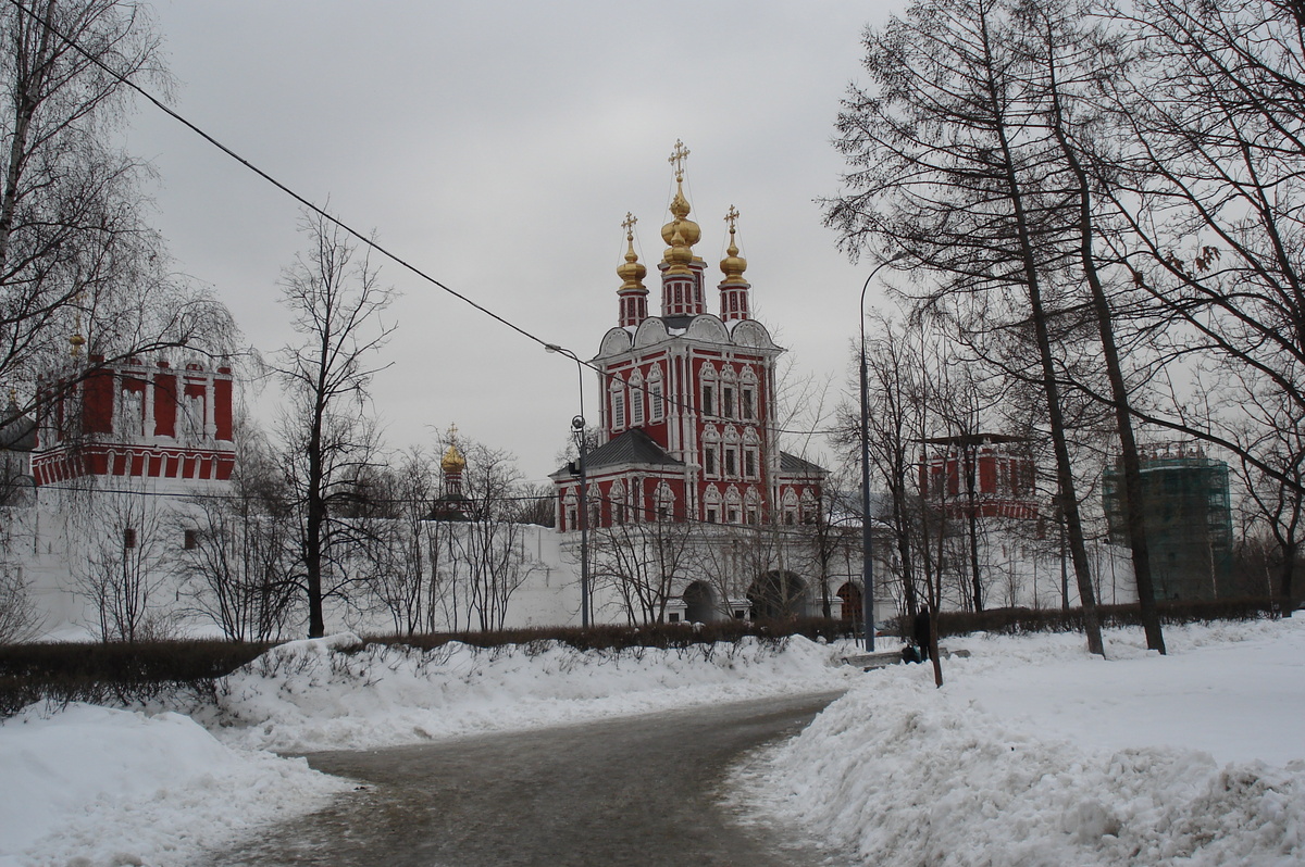 รูปถ่าย รัสเซีย(Russia) มอสโก(Moscow) คอนแวนต์และสุสานโนโวเดวิชี(Novodevichy Convent and Cemetery) 2006-03 2