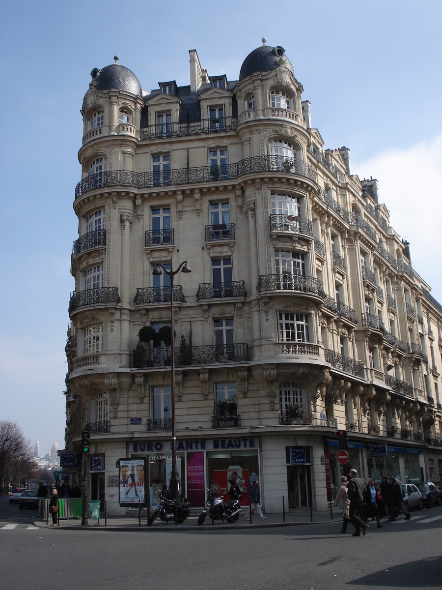 รูปถ่าย ฝรั่งเศส(France) ปารีส(Paris) คุ้มที่ 17 (17th Arrondissement) ถนนกูร์แซล(Boulevard de Courcelles) 2006-03 23