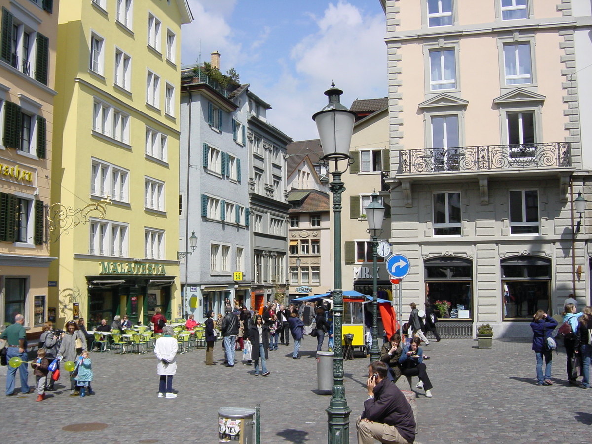 รูปถ่าย สวิสเซอร์แลนด์(Switzerland) ซูริค(Zurich) 2002-04 10
