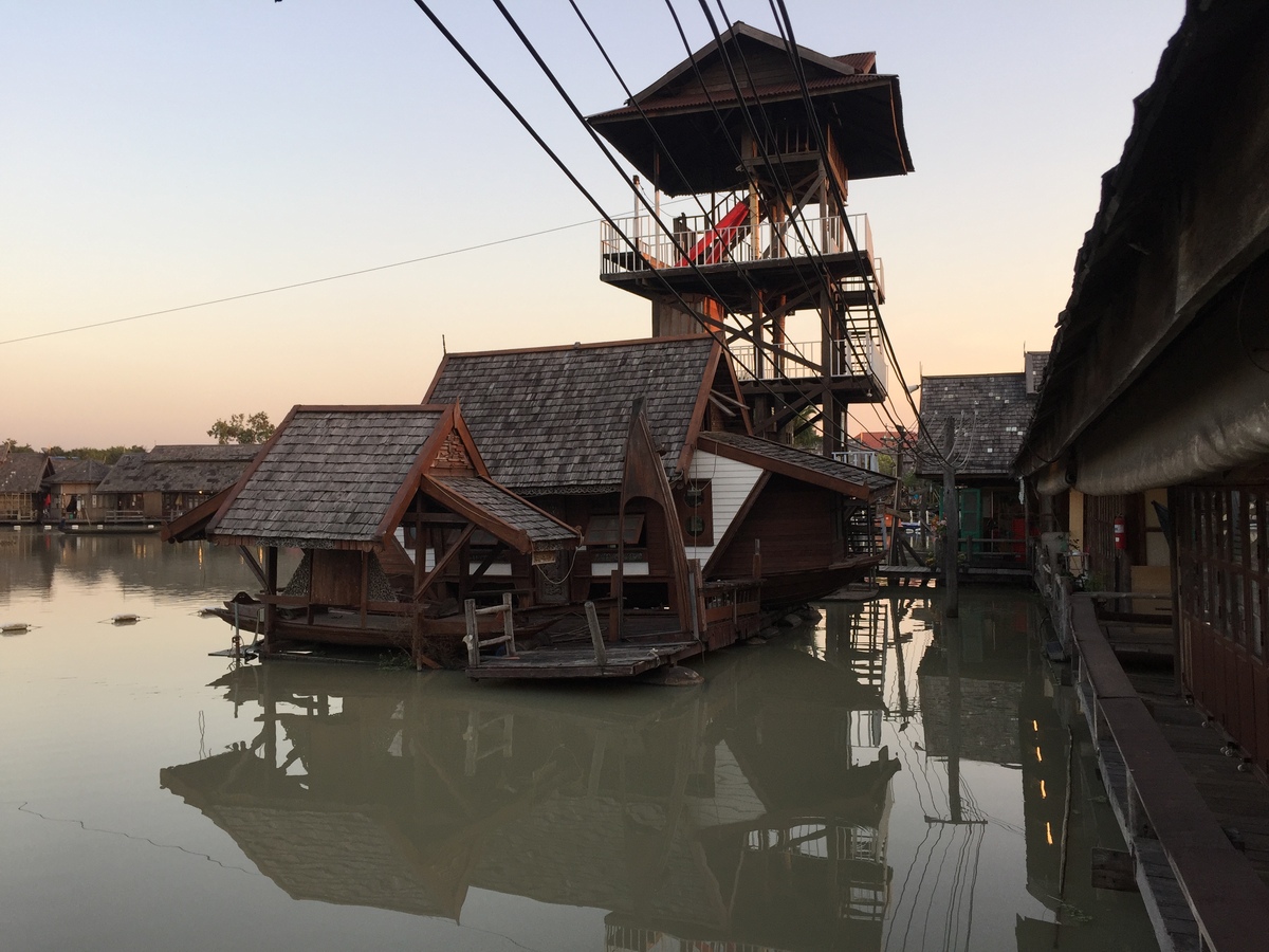 รูปถ่าย ไทย(Thailand) พัทยา(Pattaya) ตลาดน้ำ(Floating Market) 2014-12 2
