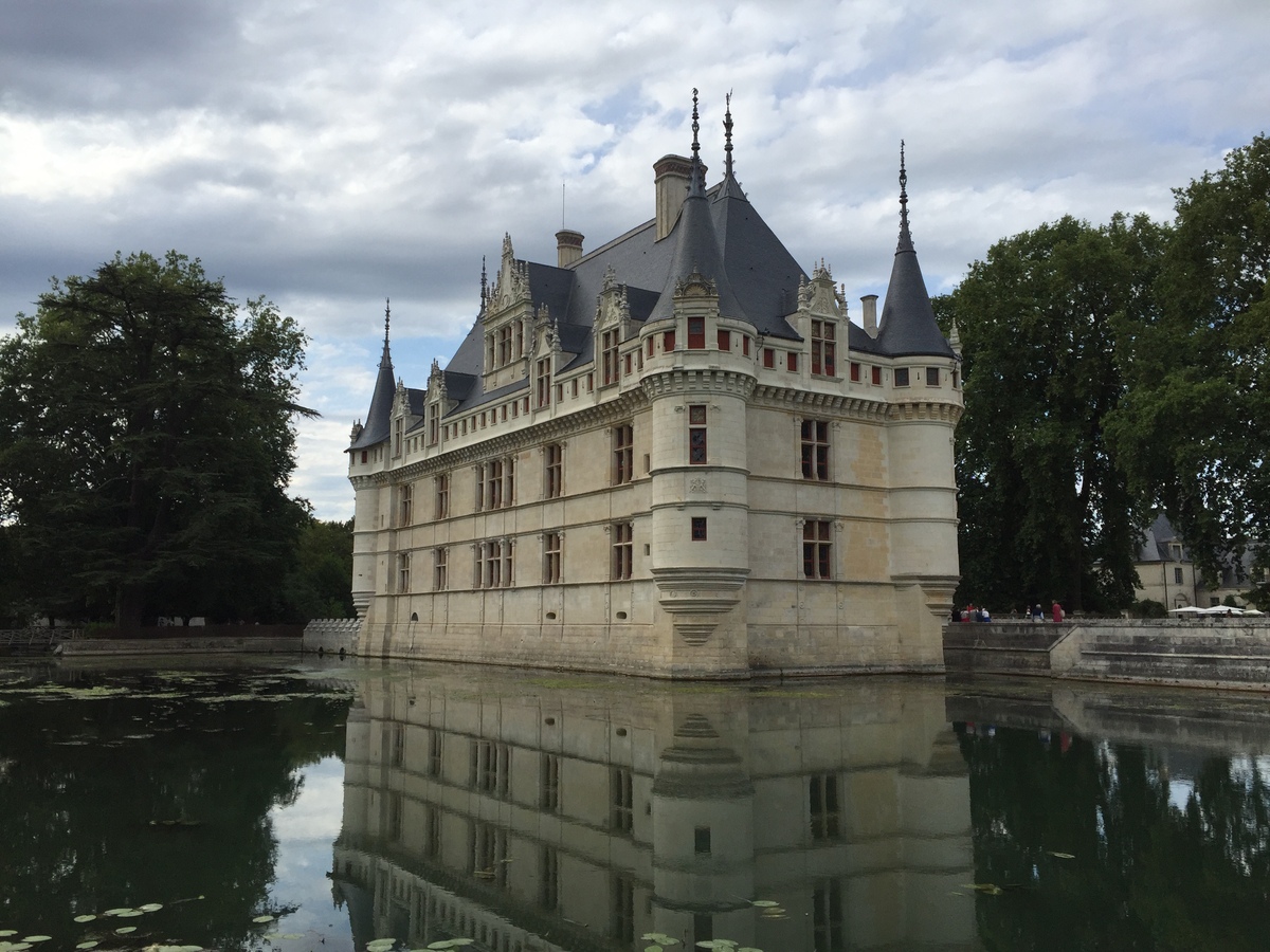 รูปถ่าย ฝรั่งเศส(France) ปราสาทอาแซ-เลอ-รีโด(Azay-le-Rideau Castle) 2017-08 13