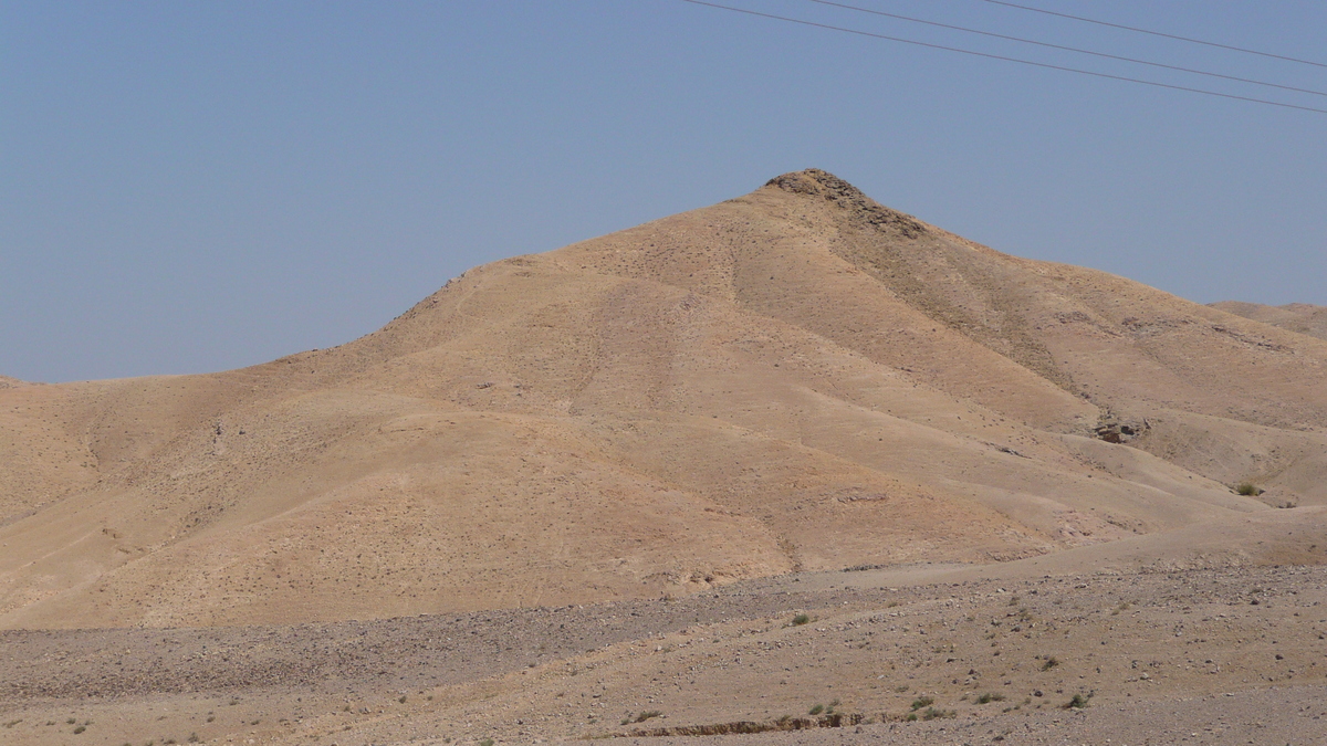 รูปถ่าย อิสราเอล(Israel) ถนนจากอาราดไปทะเลเดดซี(Arad to Dead Sea road) 2007-06 17