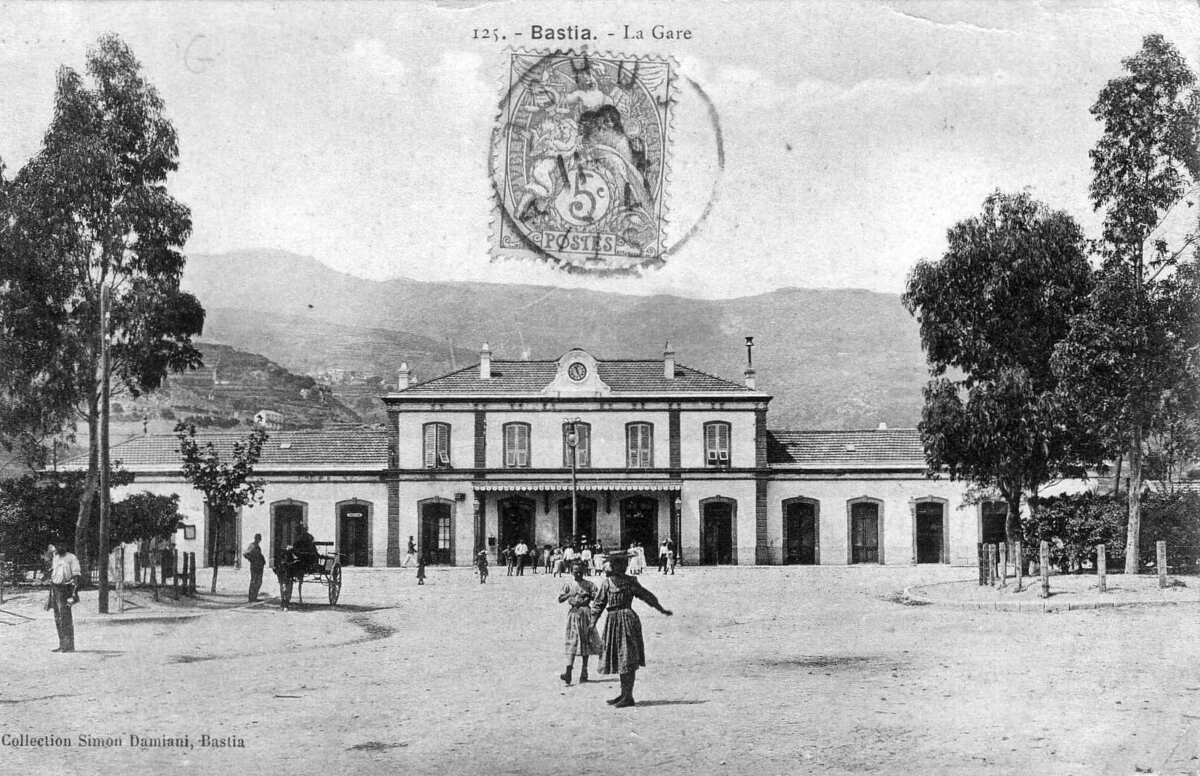 รูปถ่าย ฝรั่งเศส(France) คอร์สิคา(Corsica) โปสการ์ดเก่า(Old Postcards) บาสเทีย(Bastia) 1900-01 77