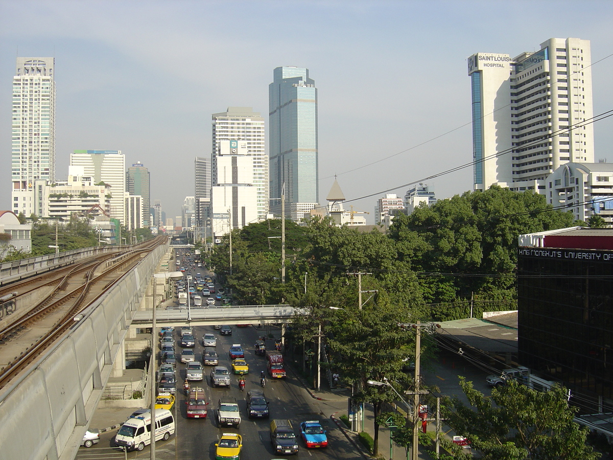 รูปถ่าย ไทย(Thailand) กรุงเทพมหานคร(Bangkok) รถไฟฟ้า(Sky Train) 2004-12 42
