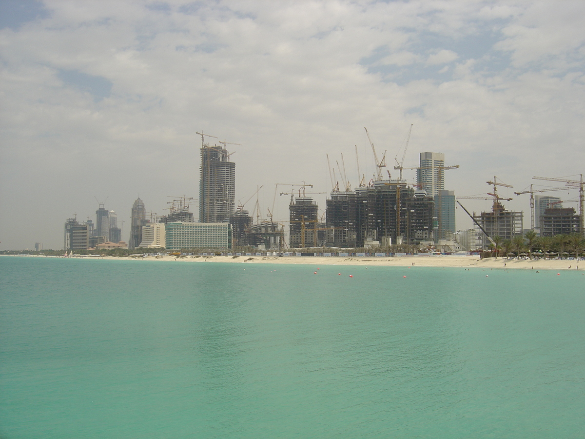 รูปถ่าย สหรัฐอาหรับเอมิเรตส์(United Arab Emirates) ดูไบ(Dubai) หาดจุมัยเราะห์(Jumeirah Beach) 2005-03 25