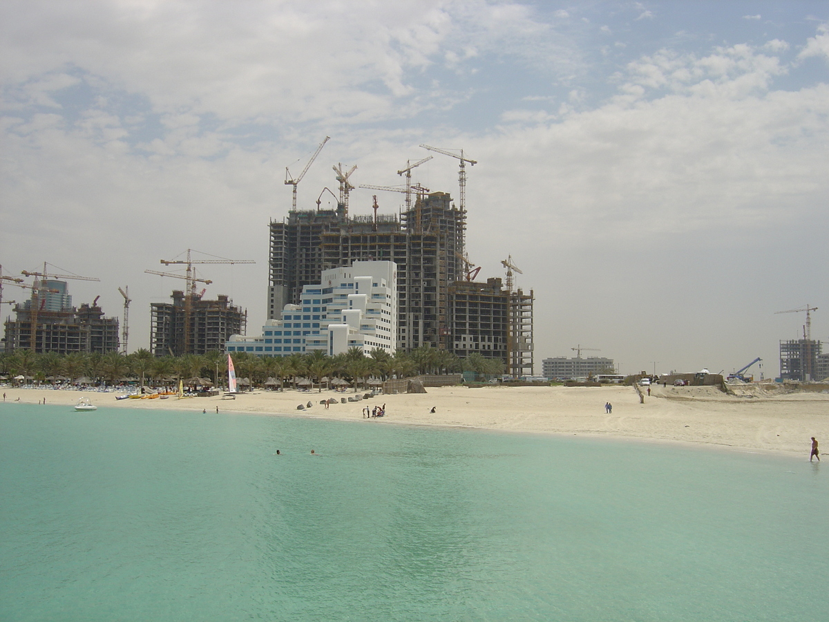 รูปถ่าย สหรัฐอาหรับเอมิเรตส์(United Arab Emirates) ดูไบ(Dubai) หาดจุมัยเราะห์(Jumeirah Beach) 2005-03 2