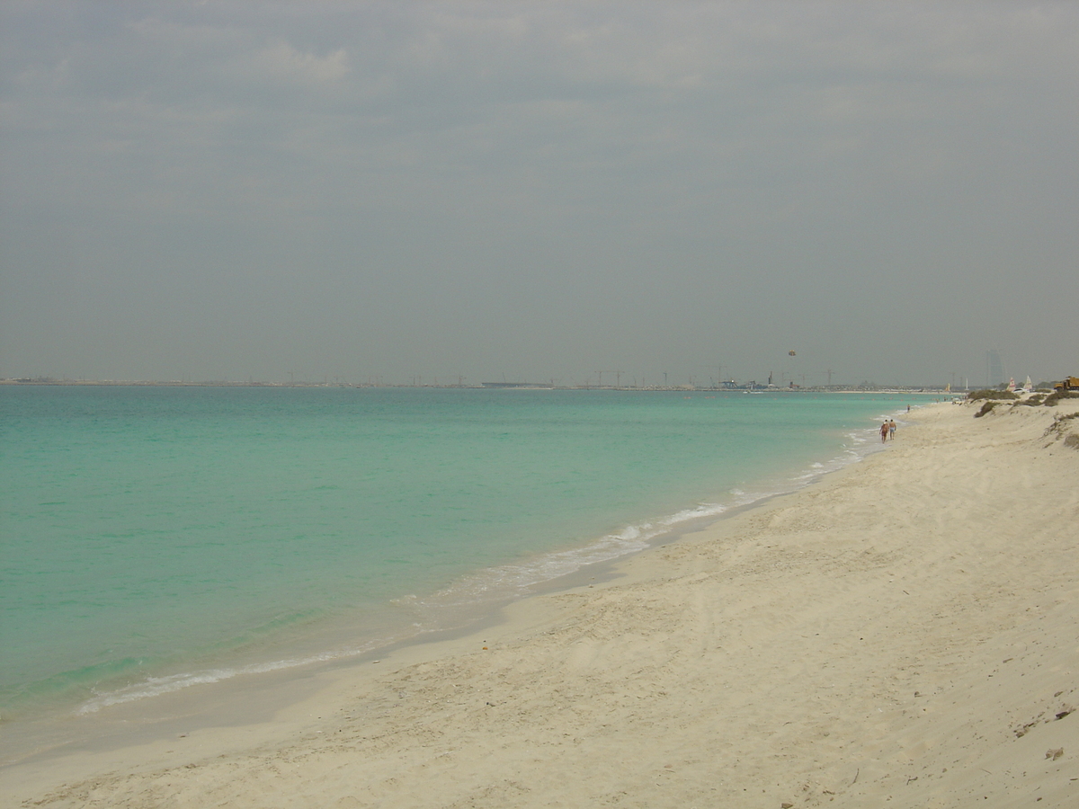 รูปถ่าย สหรัฐอาหรับเอมิเรตส์(United Arab Emirates) ดูไบ(Dubai) หาดจุมัยเราะห์(Jumeirah Beach) 2005-03 11