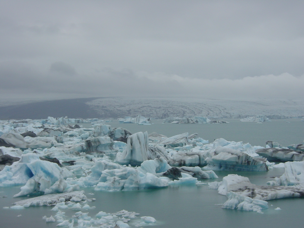 รูปถ่าย ไอซ์แลนด์(Iceland) โจกูลซาร์ลง(Jokulsarlon) 2003-06 31