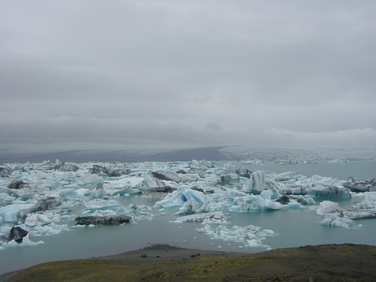 รูปถ่าย ไอซ์แลนด์(Iceland) โจกูลซาร์ลง(Jokulsarlon) 2003-06 28