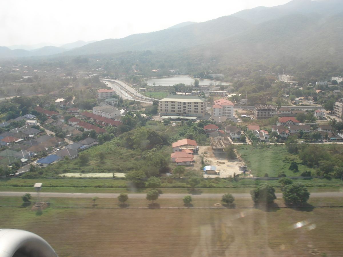 รูปถ่าย ไทย(Thailand) เชียงใหม่(Chiang Mai) ถ่ายจากข้างบน(From the Sky) 2006-04 0