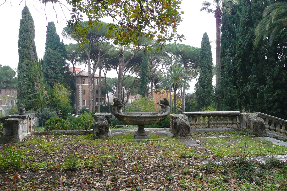 รูปถ่าย อิตาลี(Italy) โรม(Rome) วิลลาชาร์รา(Villa Sciarra) 2007-11 25