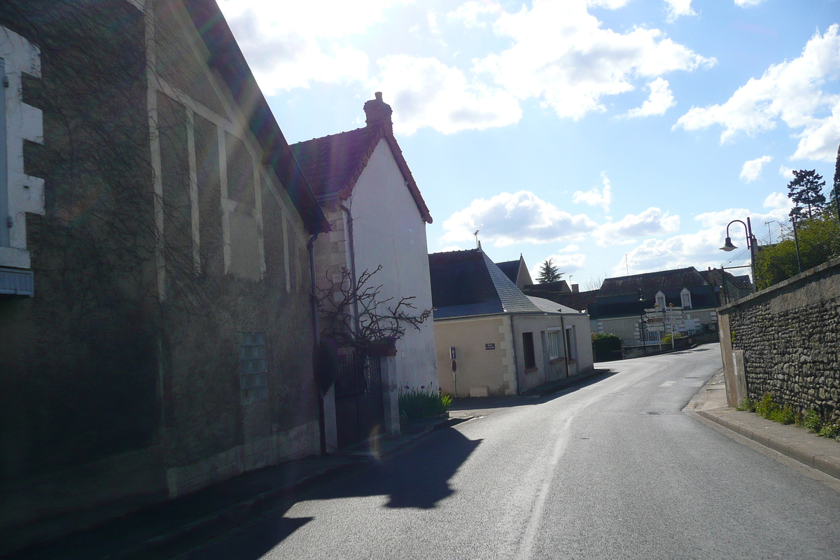 รูปถ่าย ฝรั่งเศส(France) อ็องบวซ(Amboise) ถนนจากเชอนงโซไปอ็องบวซ(Chenonceau to Amboise road) 2008-04 7
