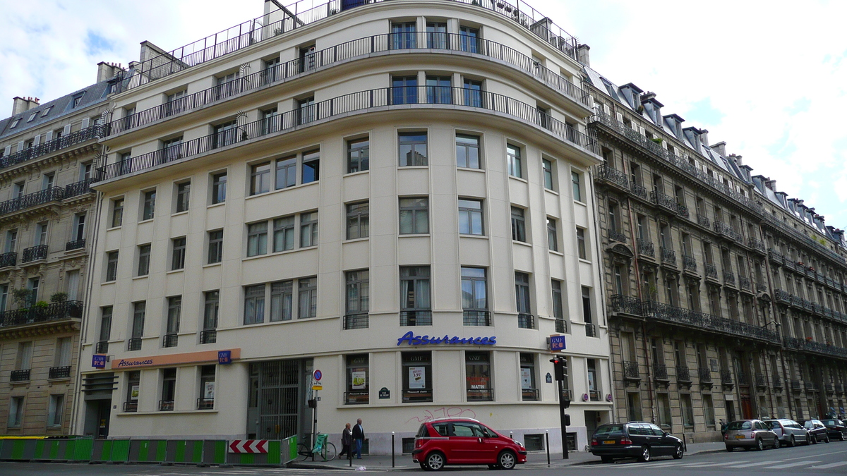 รูปถ่าย ฝรั่งเศส(France) ปารีส(Paris) คุ้มที่ 17 (17th Arrondissement) ถนนฌูฟรัว-ดาบ็อง(Rue Jouffroy d'Abbans) 2007-05 13