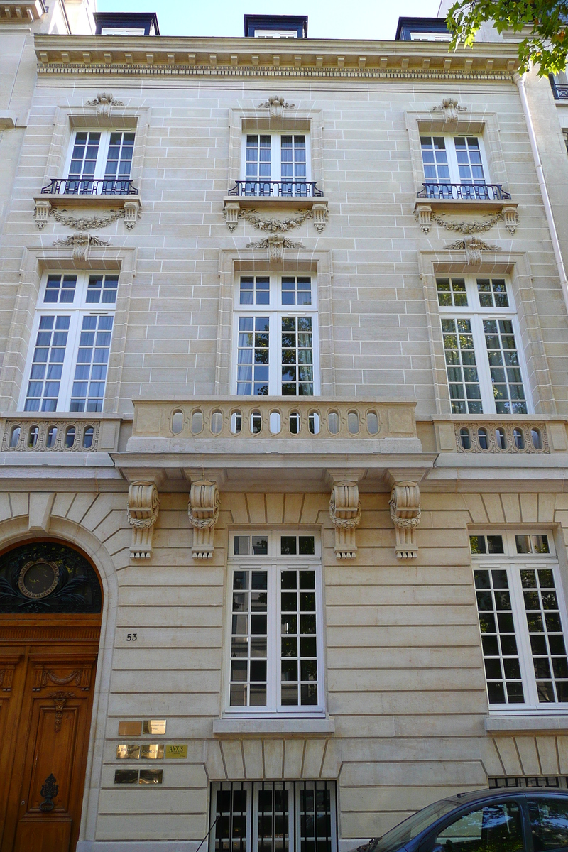 รูปถ่าย ฝรั่งเศส(France) ปารีส(Paris) ถนนโอช(Avenue Hoche) 2007-09 9