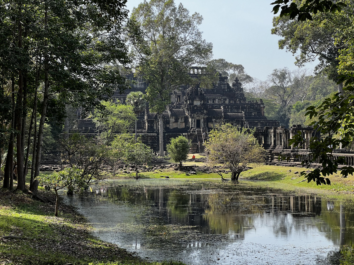 รูปถ่าย กัมพูชา(Cambodia) เสียมราฐ(Siem Reap) นครธม(Angkor Thom) 2023-01 14