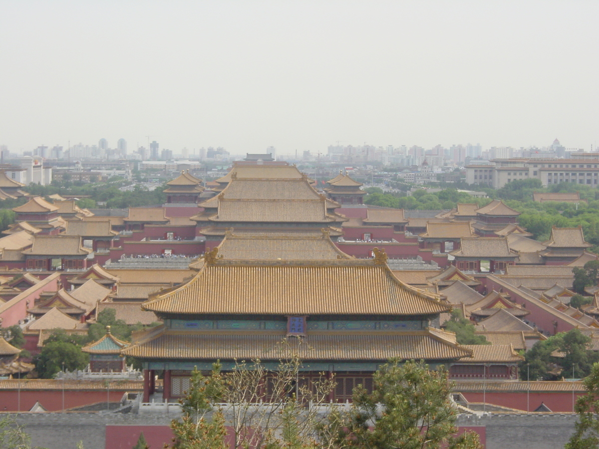 รูปถ่าย จีน(China) ปักกิ่ง(Beijing) สวนสาธารณะจิ่งซาน(Beihai Park) 2002-05 16