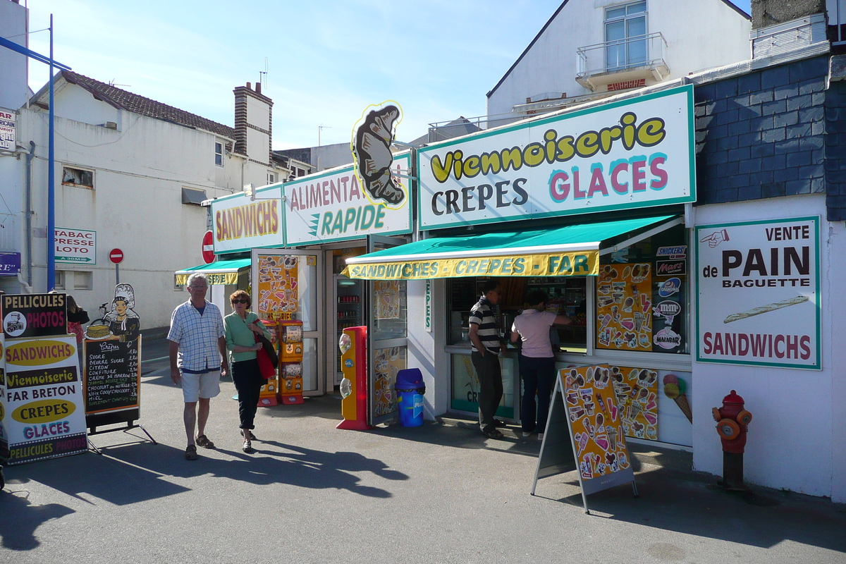 รูปถ่าย ฝรั่งเศส(France) คาบสมุทรกีเบอรง(Quiberon peninsula) กีเบอรง(Quiberon) 2008-07 4