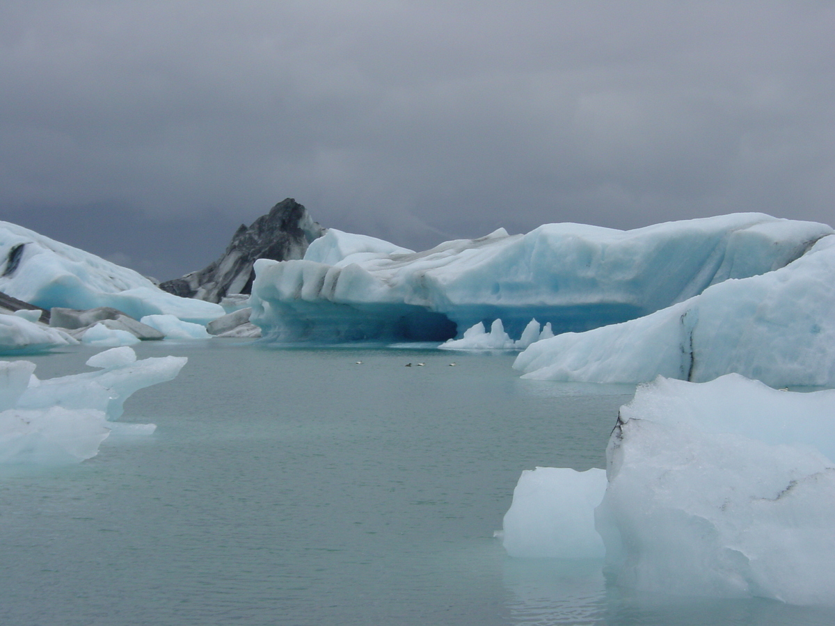 รูปถ่าย ไอซ์แลนด์(Iceland) โจกูลซาร์ลง(Jokulsarlon) 2003-06 1