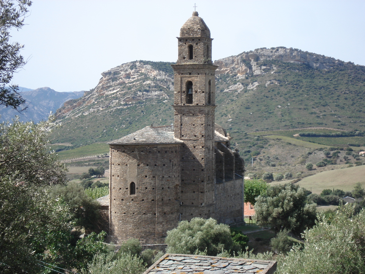 รูปถ่าย ฝรั่งเศส(France) คอร์สิคา(Corsica) ถนนจากบัสตียาไปแซ็งฟลอร็อง(Bastia to Saint Florent Road) 2006-09 0