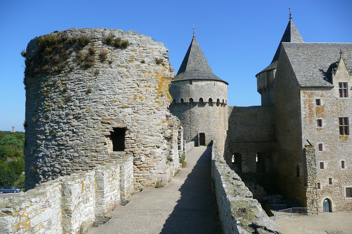 รูปถ่าย ฝรั่งเศส(France) ซืสซีนีโอ(Suscinio) ปราสาทซูซีนีโอ(Suscinio Castle) 2007-09 34