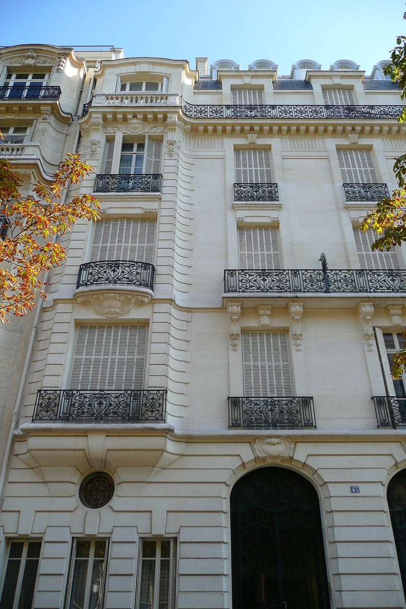 รูปถ่าย ฝรั่งเศส(France) ปารีส(Paris) ถนนโอช(Avenue Hoche) 2007-09 4