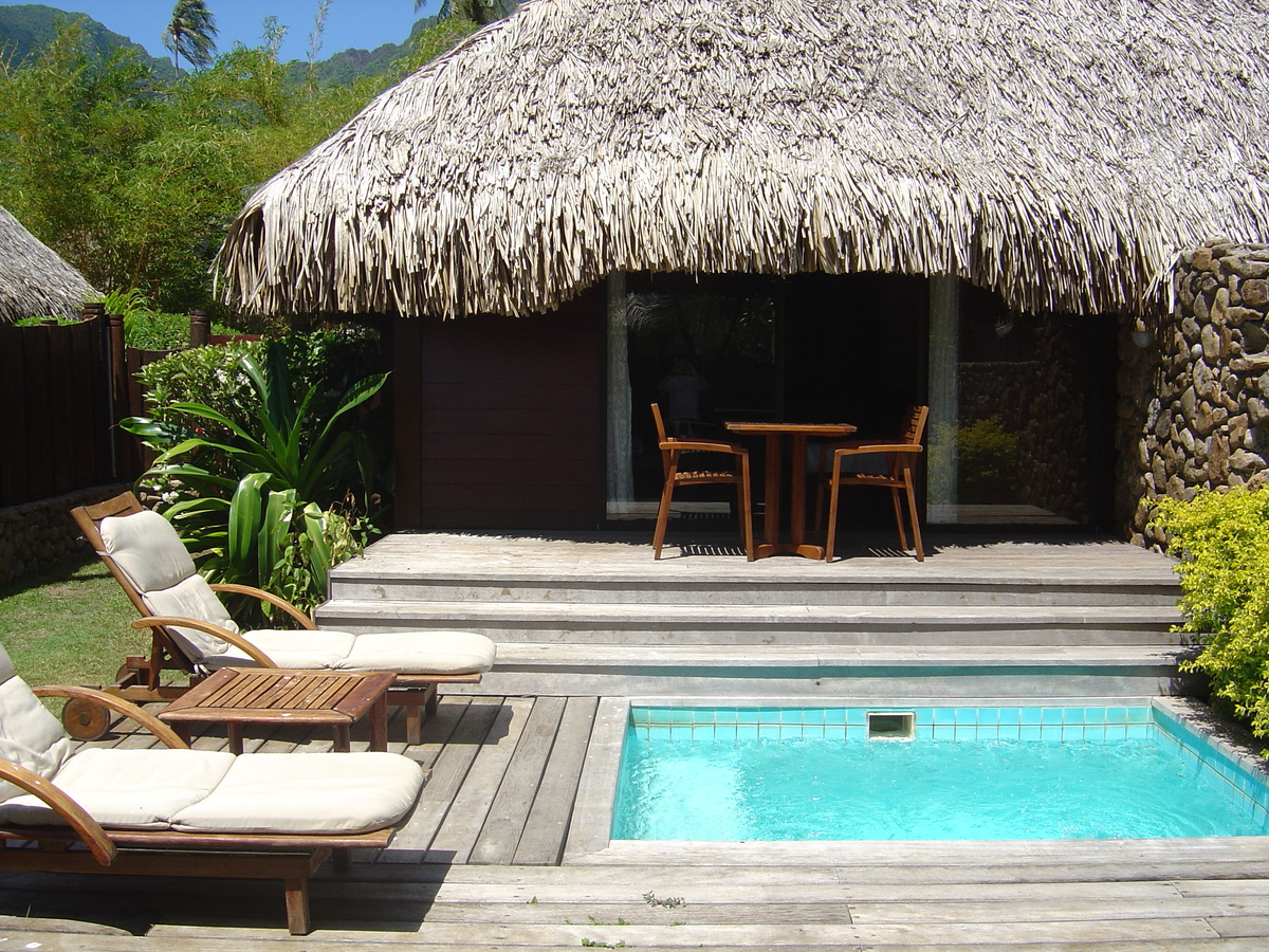 รูปถ่าย เฟรนช์โพลี่นีเซีย(Polynesia) มูเรีย(Moorea) โรงแรมเพิร์ลรีสอร์ต(Pearl Resort Hotel) 2006-04 34