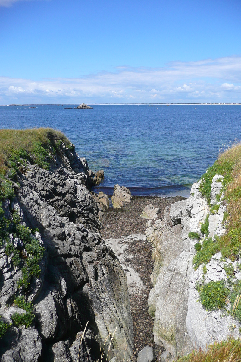 รูปถ่าย ฝรั่งเศส(France) คาบสมุทรกีเบอรง(Quiberon peninsula) แหลมแปร์โช(Pointe du Percho) 2008-07 46