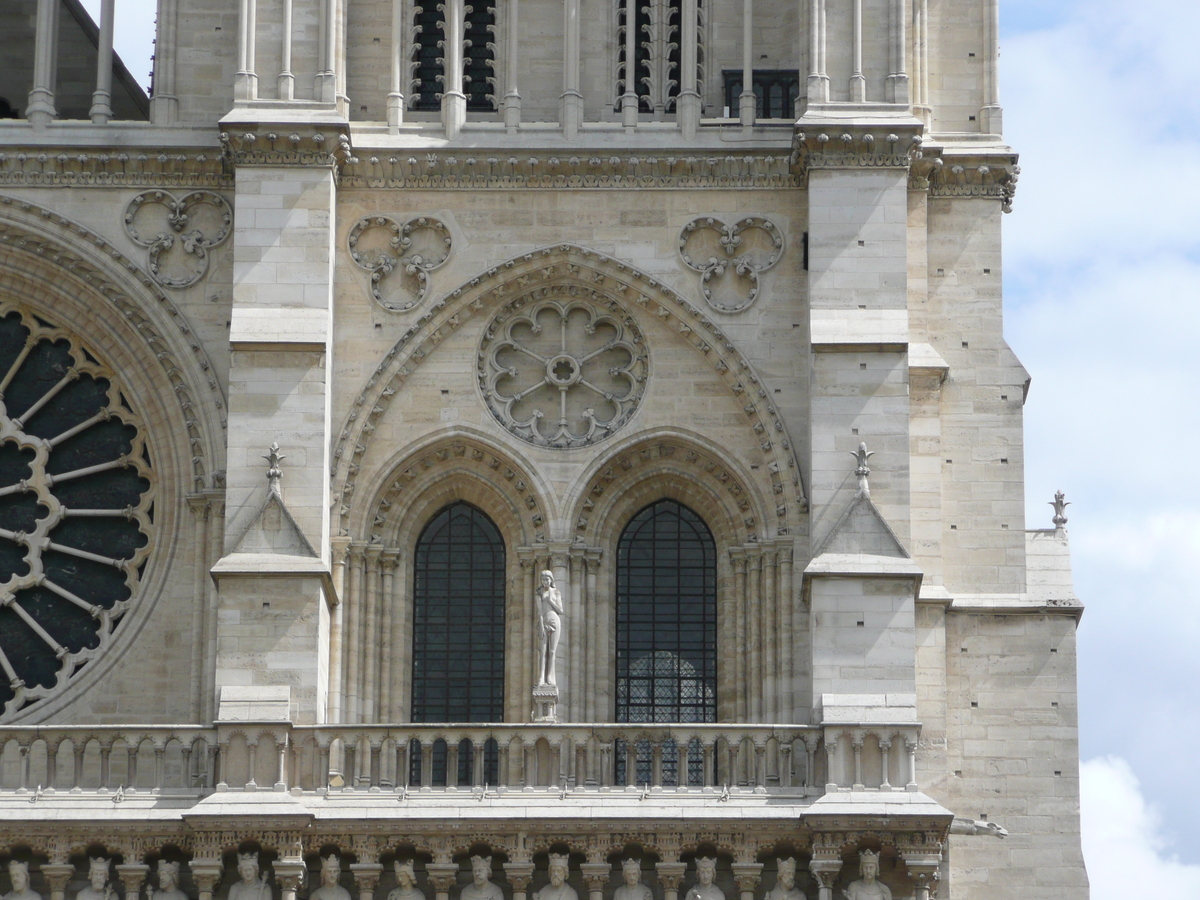 รูปถ่าย ฝรั่งเศส(France) ปารีส(Paris) มหาวิหารน็อทร์-ดาม(Notre Dame) 2007-05 89