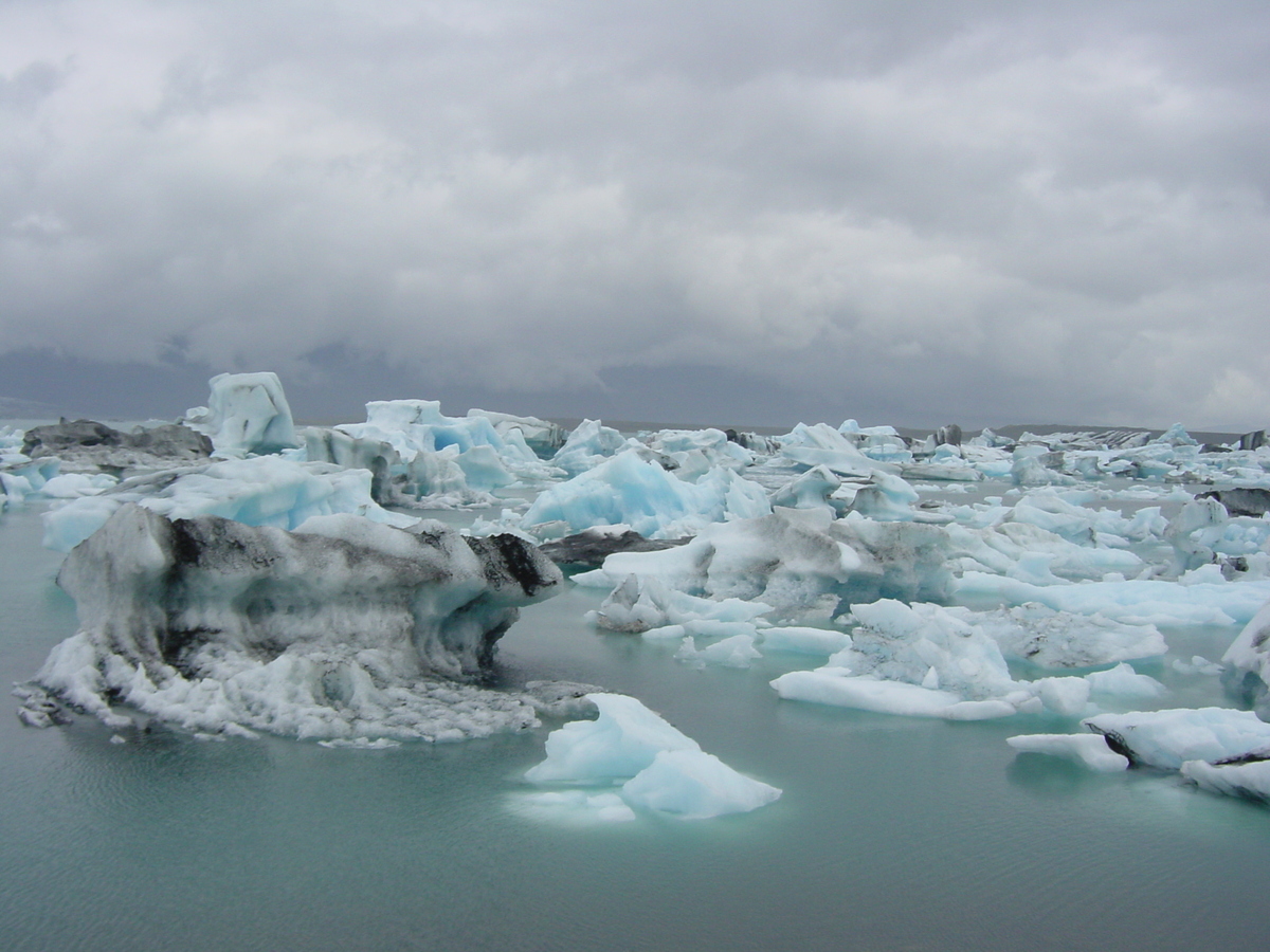 รูปถ่าย ไอซ์แลนด์(Iceland) โจกูลซาร์ลง(Jokulsarlon) 2003-06 51
