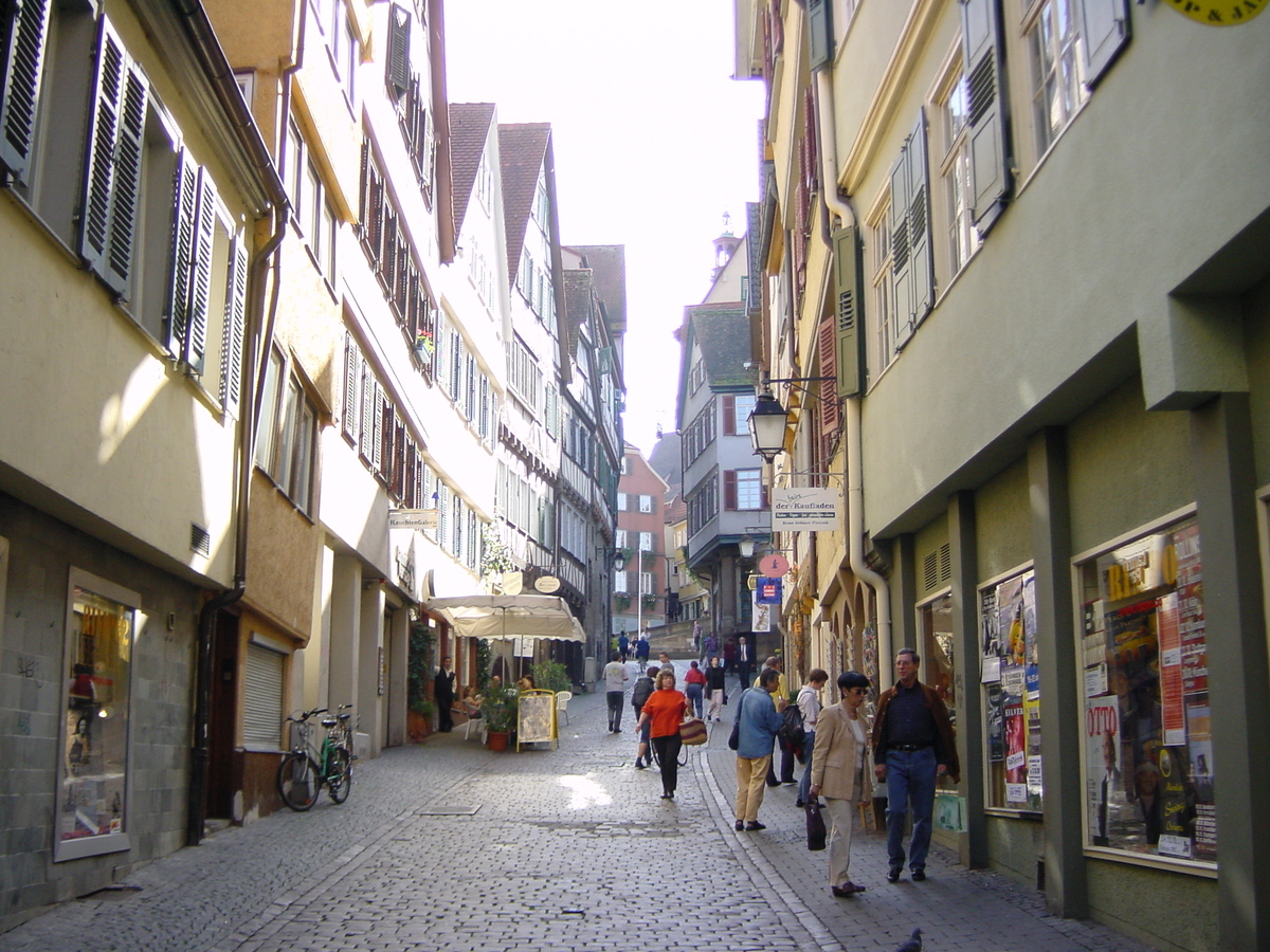 รูปถ่าย เยอรมนี(Germany) ทูบินเกน(Tubingen) 2001-10 27