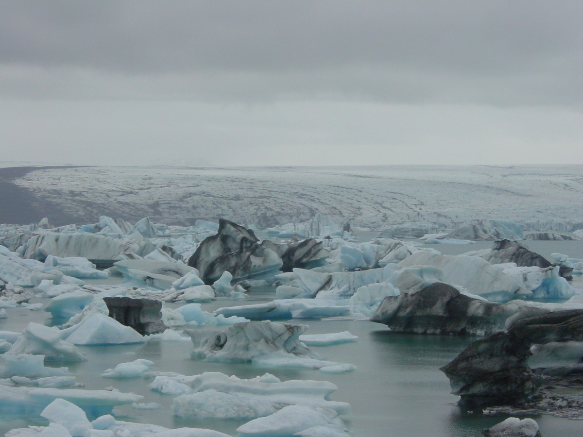 รูปถ่าย ไอซ์แลนด์(Iceland) โจกูลซาร์ลง(Jokulsarlon) 2003-06 4