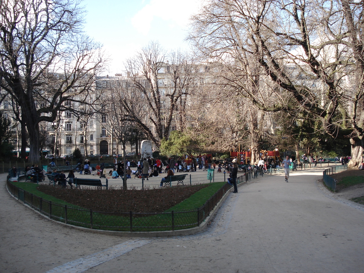 รูปถ่าย ฝรั่งเศส(France) ปารีส(Paris) สวนมงโซ(Monceau Garden) 2006-03 55