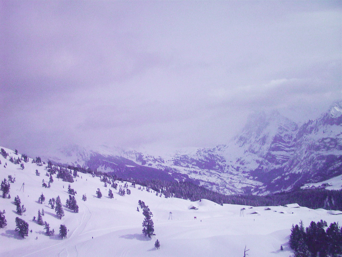 รูปถ่าย สวิสเซอร์แลนด์(Switzerland) กรินเดลวัลด์(Grindelwald) 1999-04 13