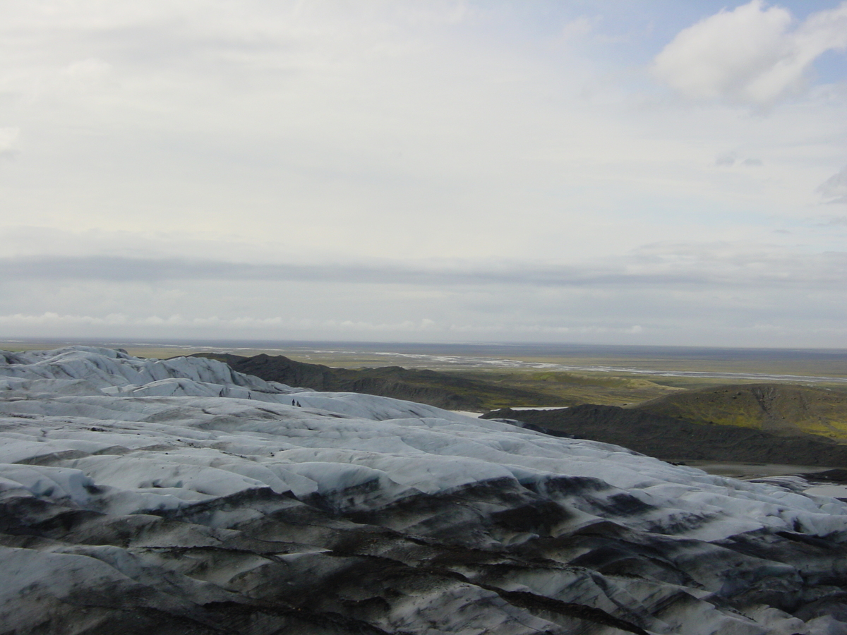 รูปถ่าย ไอซ์แลนด์(Iceland) สกาตาเฟลส์โจกูล(Skaftafellsjokull) 2003-06 10