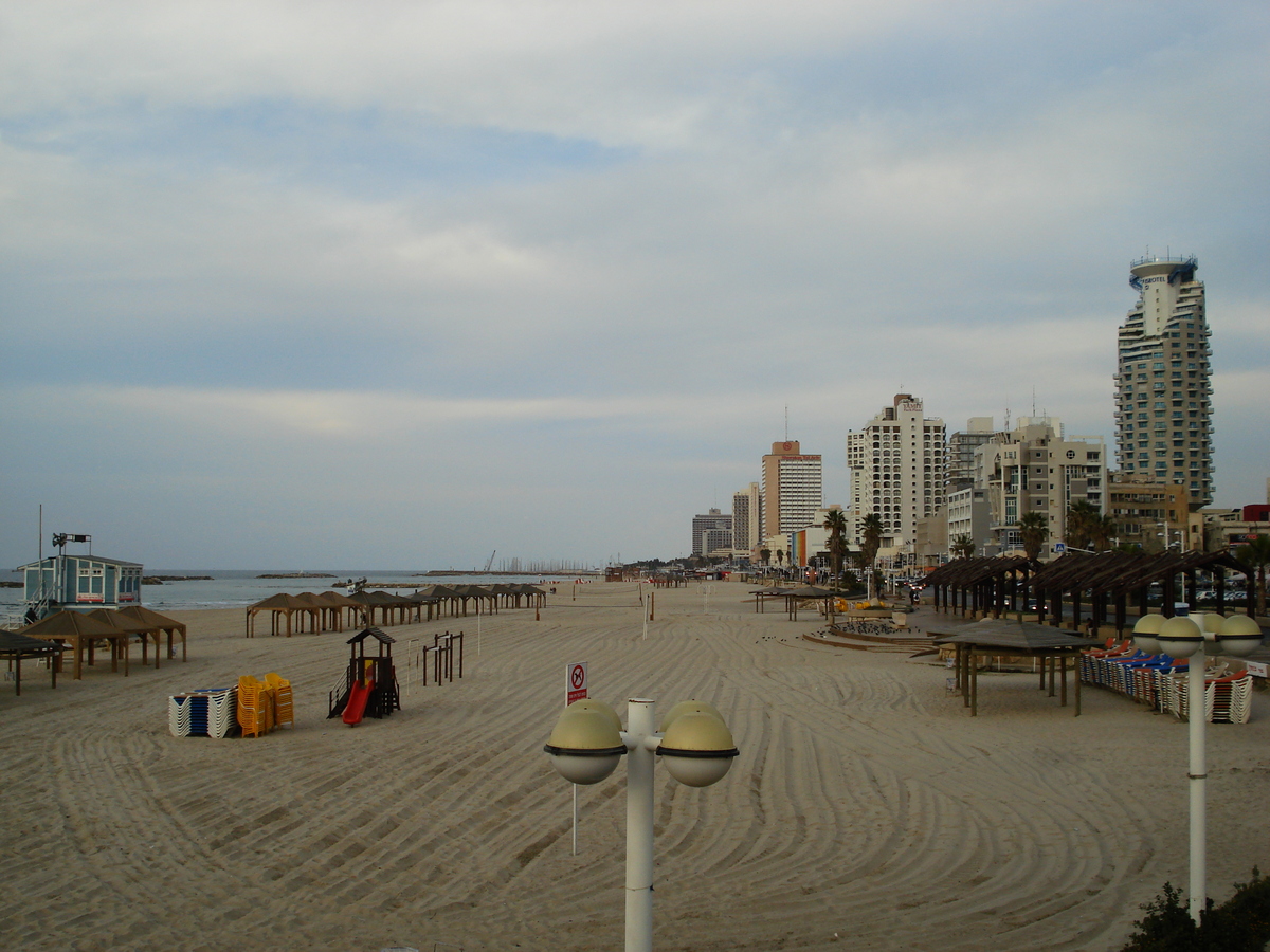 รูปถ่าย อิสราเอล(Israel) เทลอาวีฟ(Tel Aviv) ชายหาดเทลอาวีฟ(Tel Aviv Sea Shore) 2006-12 210