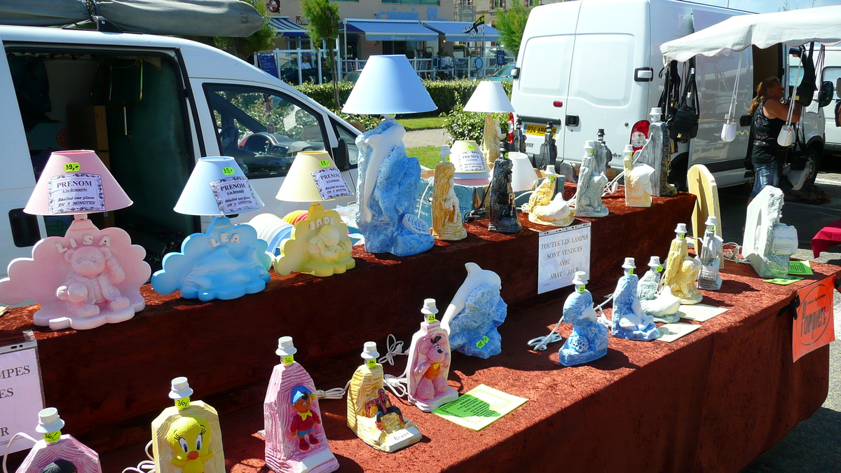 รูปถ่าย ฝรั่งเศส(France) เพรฟาย(Prefailles) ตลาดเปรฟาย(Market in Prefailles) 2007-07 32