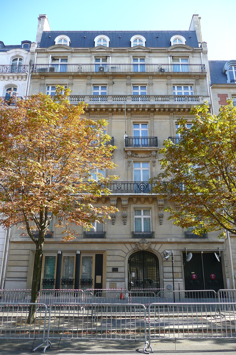 รูปถ่าย ฝรั่งเศส(France) ปารีส(Paris) ถนนโอช(Avenue Hoche) 2007-09 55