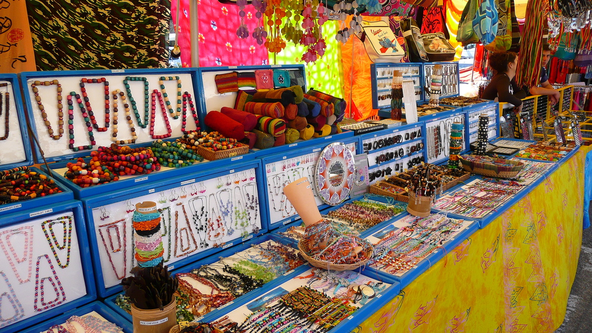 รูปถ่าย ฝรั่งเศส(France) เพรฟาย(Prefailles) ตลาดเปรฟาย(Market in Prefailles) 2007-07 16