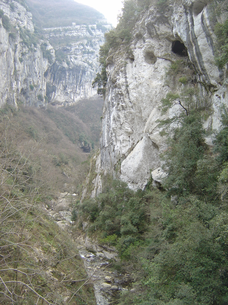 รูปถ่าย ฝรั่งเศส(France) หุบผาชันลู(Gorges du Loup) 2006-02 4