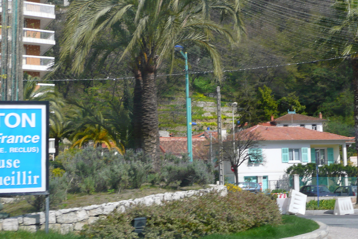 รูปถ่าย ฝรั่งเศส(France) เฟรนช์ริวิเอรา(French Riviera) ถนนจากนีซไปม็องตง(Nice to Menton road) 2008-03 31