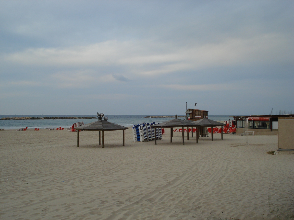 รูปถ่าย อิสราเอล(Israel) เทลอาวีฟ(Tel Aviv) ชายหาดเทลอาวีฟ(Tel Aviv Sea Shore) 2006-12 1