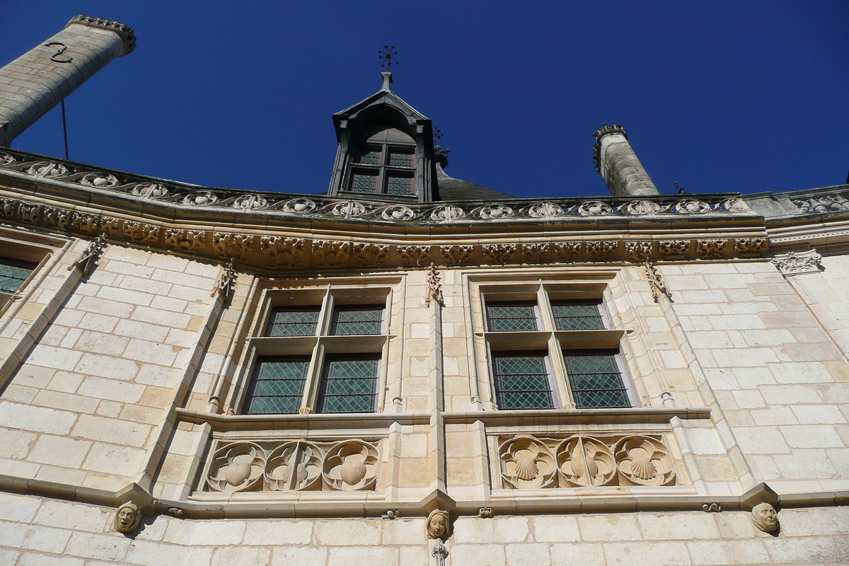 รูปถ่าย ฝรั่งเศส(France) บูร์ฌ(Bourges) วังฌักเกอร์(Palais Jacques Coeur) 2008-04 16